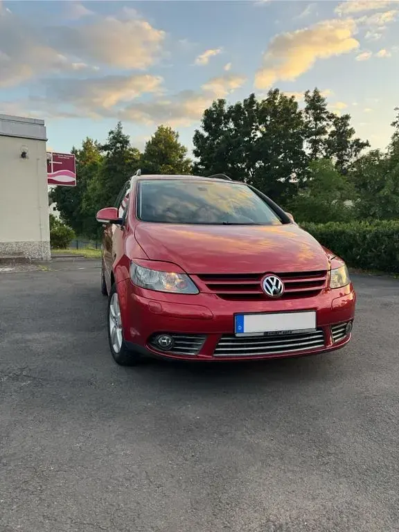 Gebraucht VW Golf Plus Cross United 102 PS (75 kW) 2007 Rot Van / Kleinbus