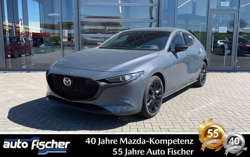 Polymetal gray Gebraucht 2025 Mazda 3 Homura-Line Limousine | 29.590 € (Fairer Preis) - Bild 1/4