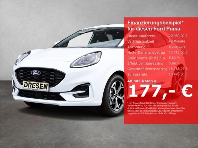 Frostweiß Gebraucht 2024 Ford Puma ST-Line SUV | 20.950 € (Guter Preis) - Bild 1/3