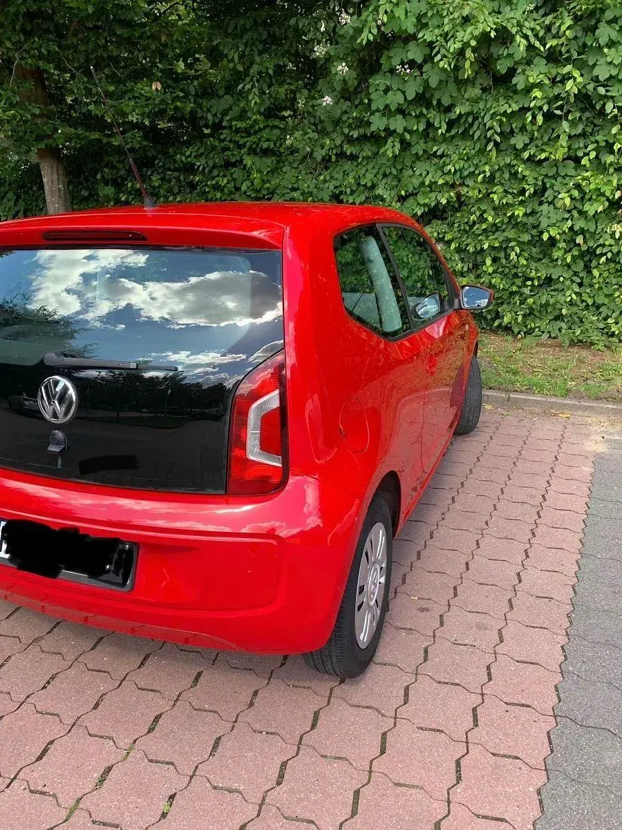 Gebraucht VW up! move up! 60 PS (44 kW) 2011 Rot Kleinwagen