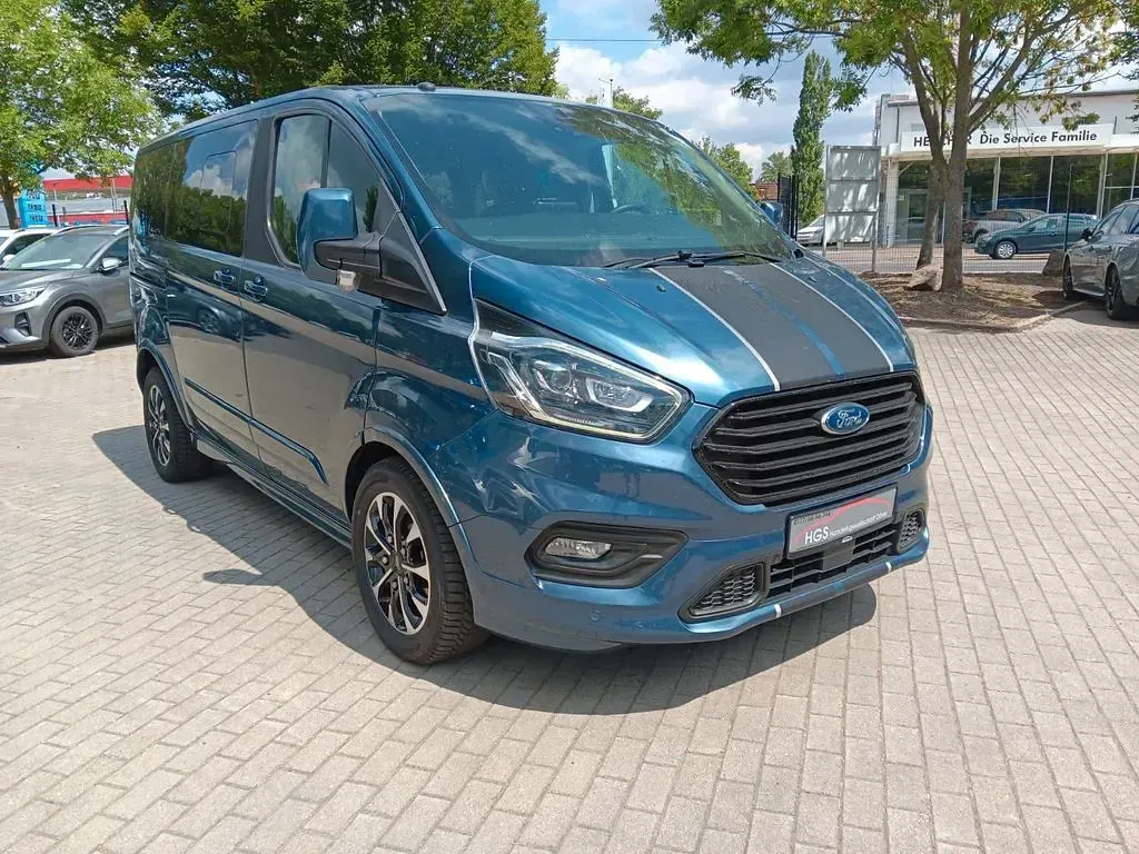Gebraucht Ford Transit Custom 170 PS (125 kW) 2019 Blau Van
