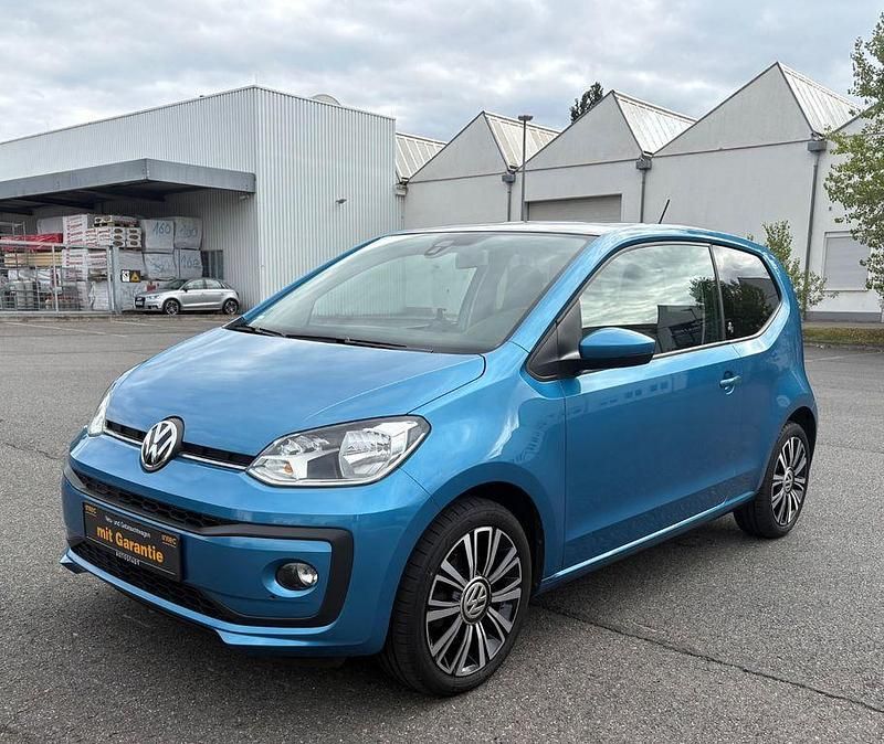 Blau Gebraucht 2017 VW up! Sound Kleinwagen | 7.490 € (Guter Preis) - Bild 1/4