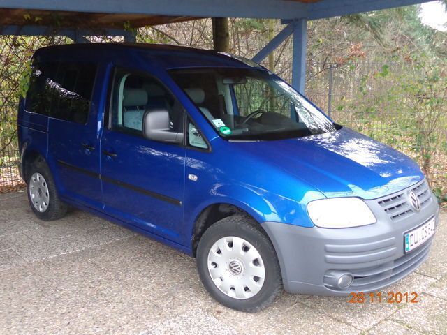 Gebraucht VW Caddy Life 105 PS (77 kW) 2006 Blau metallic Van / Kleinbus