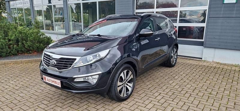 Schwarz Gebraucht 2014 Kia Sportage Spirit SUV | 14.190 € (Etwas zu teuer) - Bild 1/4