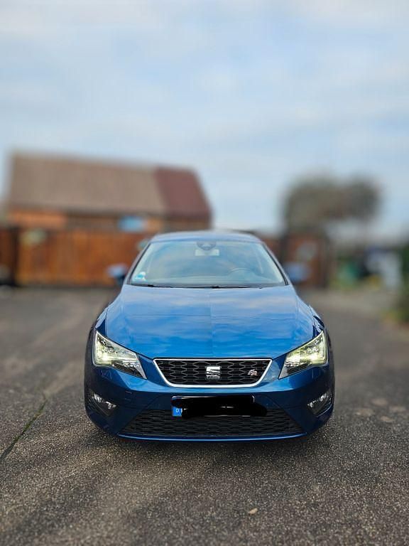 Usata Seat Leon FR 179 CV (131 kW) 2013 Blu Berlina
