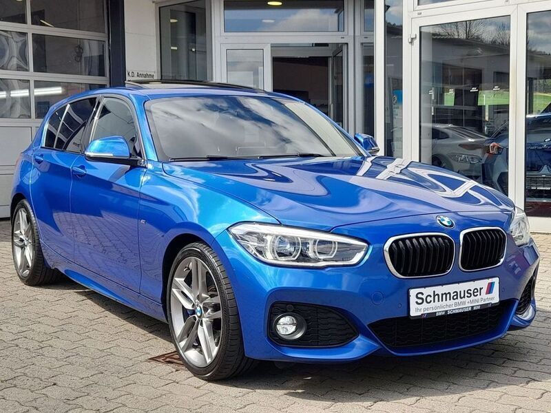 Blau Gebraucht 2017 BMW 120 M Sport Kleinwagen | 21.666 € (Etwas zu teuer) - Bild 1/3