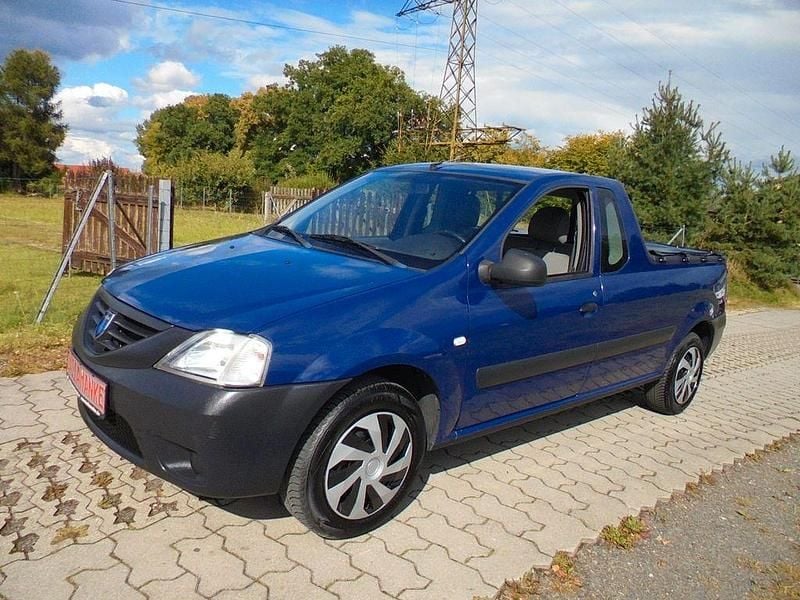 Blau Gebraucht 2009 Dacia Logan Pick-Up Abholung | 6.999 € - Bild 1/4