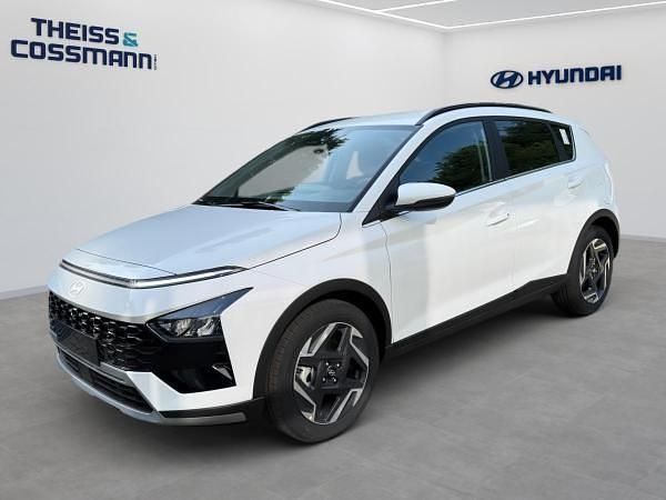 Grau (aurora grey / met) Neu 2024 Hyundai Bayon Trend SUV | 28.000 € (Teuer) - Bild 1/4