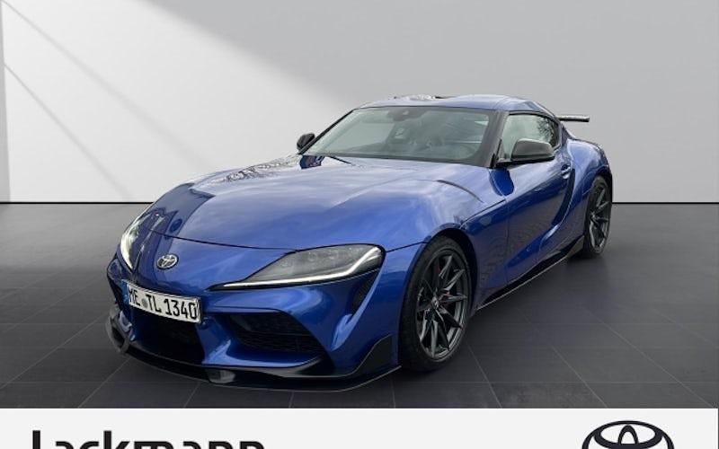 Blau Gebraucht 2022 Toyota Supra Basis Coupé | 64.890 € (Teuer) - Bild 1/4
