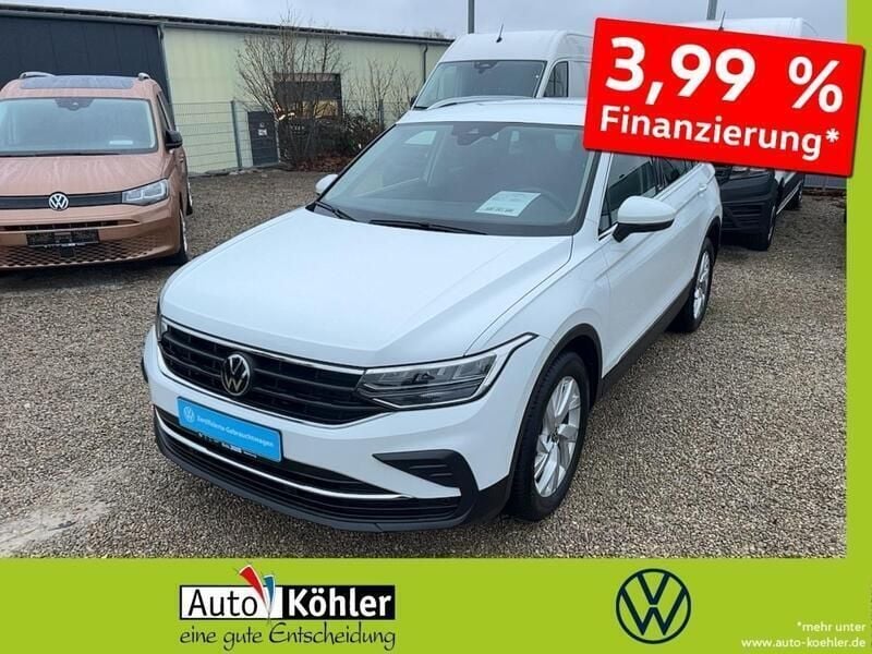 Pure white Gebraucht 2024 VW Tiguan Move SUV | 26.960 € (Superpreis) - Bild 1/4