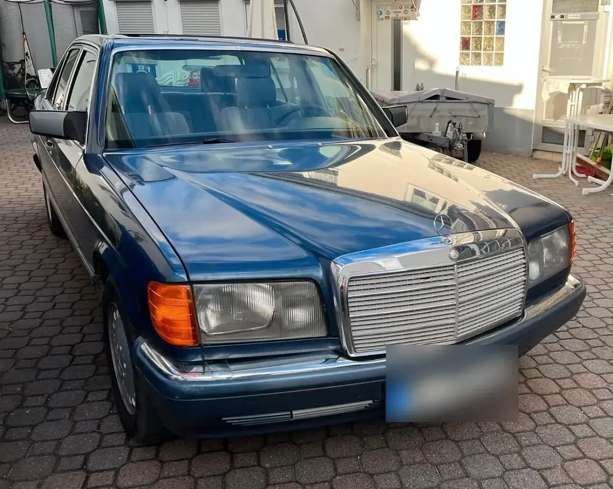 Gebraucht Mercedes S420 SE 224 PS (164 kW) 1989 Blau Limousine