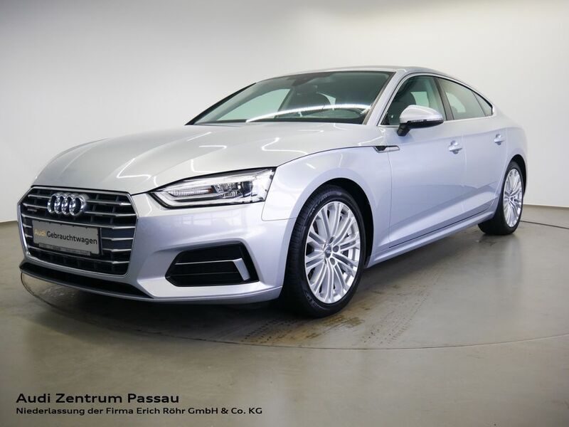 Silber Gebraucht 2019 Audi A5 Sportback Sport Limousine | 28.870 € (Fairer Preis) - Bild 1/4