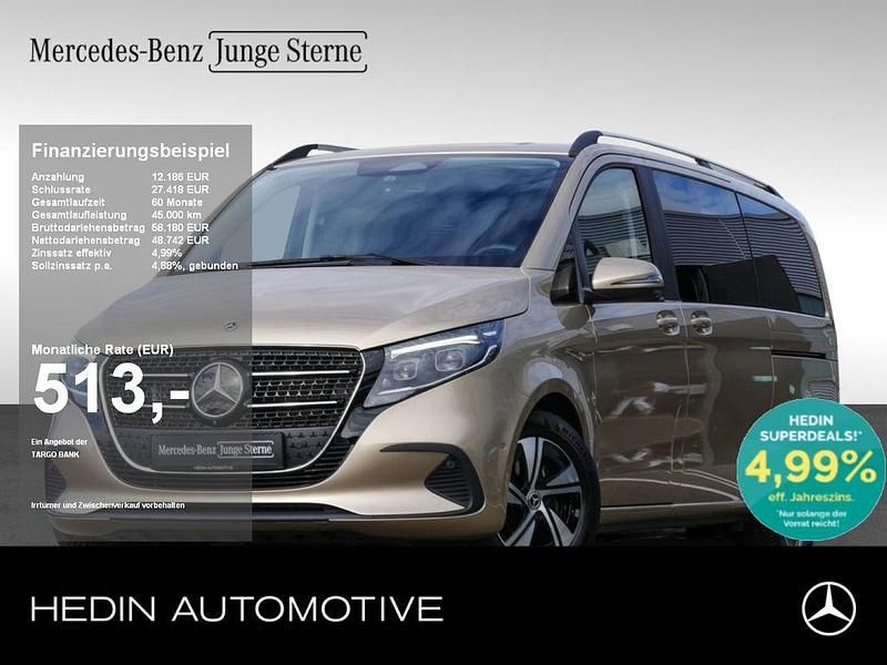Gold Gebraucht 2024 Mercedes V220 Style Van / Kleinbus | 59.976 € (Teuer) - Bild 1/4