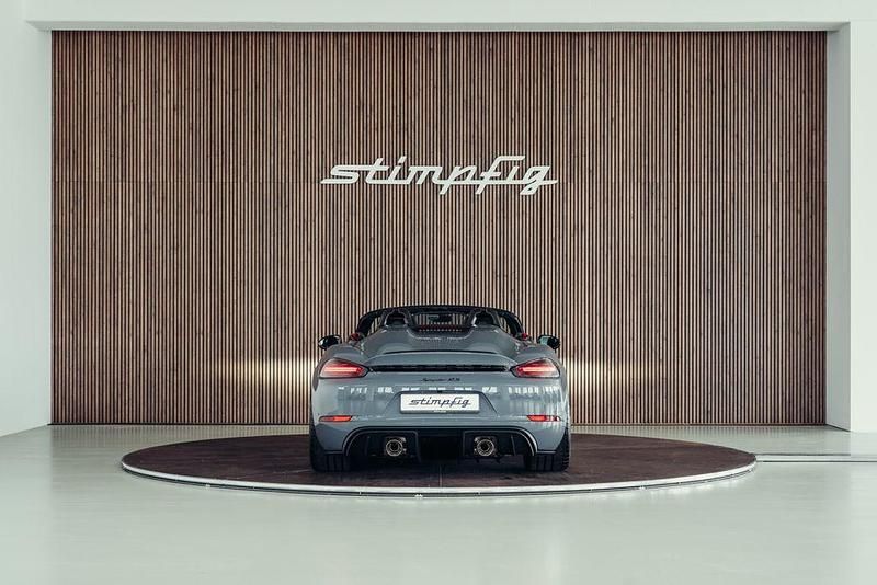 Gebraucht Porsche 718 Spyder 500 PS (367 kW) 2024 Grau Cabrio