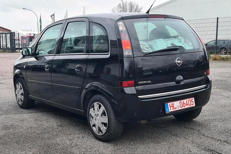 Gebraucht Opel Meriva 105 PS (77 kW) 2007 Schwarz Van / Kleinbus