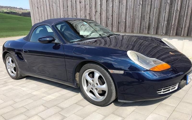 Gebraucht Porsche 986 Boxster 204 PS (150 kW) 1999 Blau Cabrio