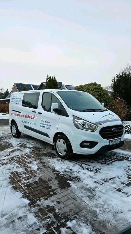 Gebraucht Ford Transit Custom 170 PS (125 kW) 2021 Weiß Van / Kleinbus