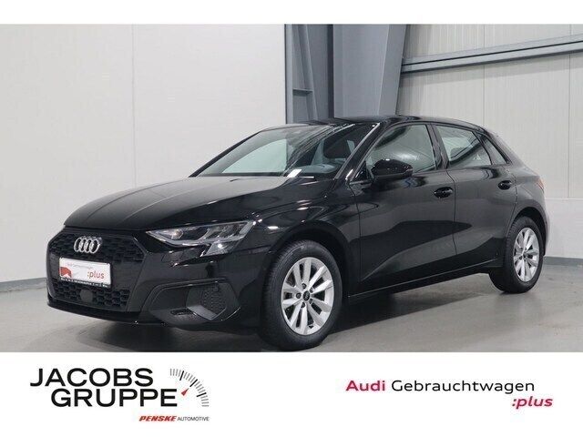Brillantschwarz Gebraucht 2024 Audi A3 Basis | 23.420 € (Guter Preis) - Bild 1/4
