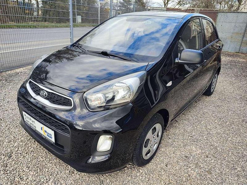 Gebraucht Kia Picanto Start 67 PS (49 kW) 2015 Galaxyschwarz met. Kleinwagen