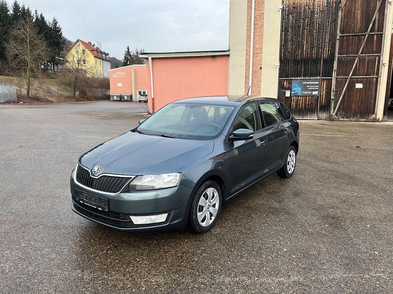 Grau Gebraucht 2016 Skoda Rapid Ambition Limousine | 6.550 € (Fairer Preis) - Bild 1/4