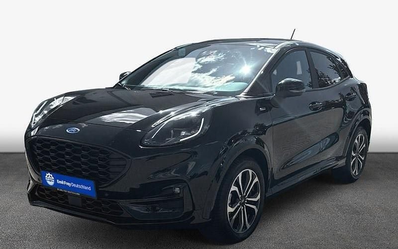 Agate black metallic Gebraucht 2023 Ford Puma ST-Line SUV | 20.500 € (Superpreis) - Bild 1/4