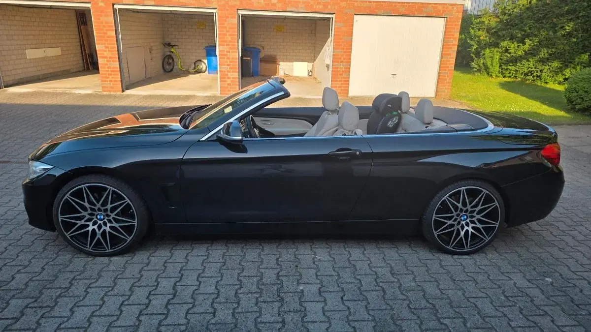 Gebraucht BMW 430 Cabriolet 258 PS (189 kW) 2014 Schwarz Cabrio