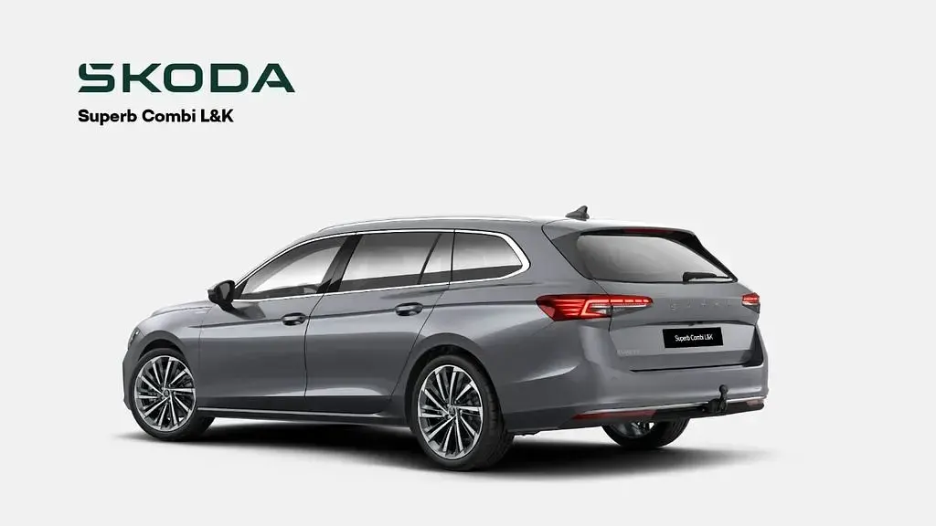Neu Skoda Superb LAURIN & KLEMENT 265 PS (194 kW) 2025 Graphitegrau Kombi