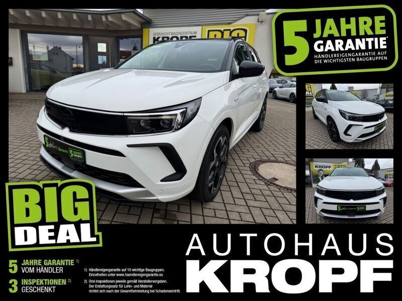 Jade weiss/arktis weiss Gebraucht 2022 Opel Grandland X Ultimate SUV | 25.890 € (Fairer Preis) - Bild 1/4