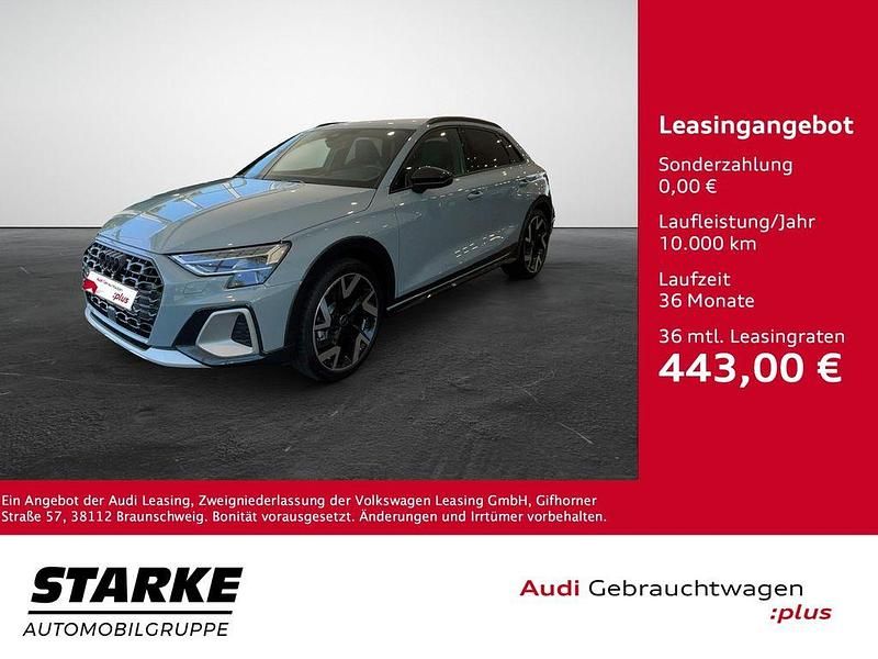 Grau (pfeilgrau perleffekt) Gebraucht 2024 Audi A3 Comfort Limousine | 35.490 € - Bild 1/4
