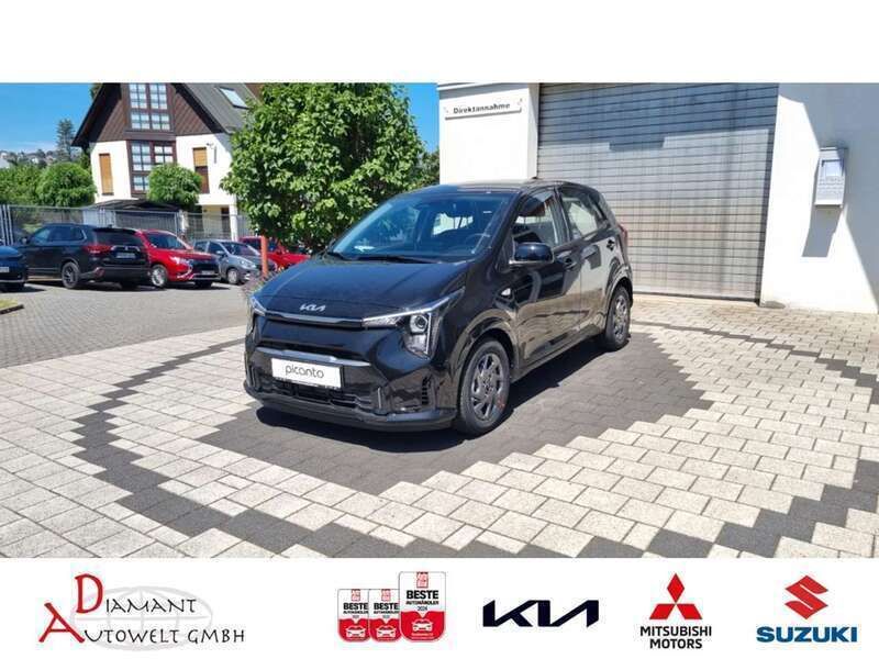 Auroraschwarz Gebraucht 2024 Kia Picanto Vision Kleinwagen | 13.800 € (Fairer Preis) - Bild 1/4