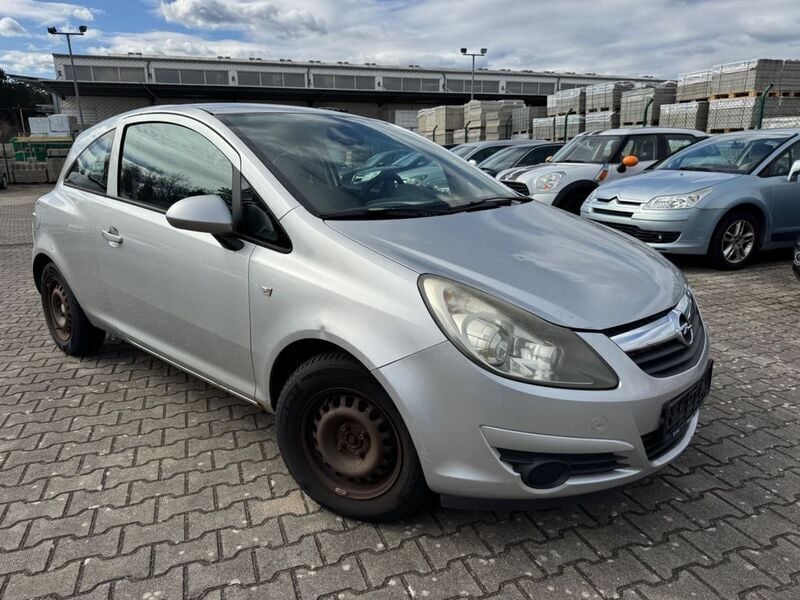 Gebraucht Opel Corsa Edition 80 PS (58 kW) 2008 Silber Kleinwagen