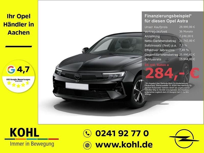Neu Opel Astra 145 PS (106 kW) 2026 Karbon schwarz (metallic) Kombi