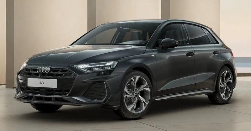 Grau Neu 2025 Audi A3 Sportback S-Line Kleinwagen | 34.750 € (Superpreis) - Bild 1/4