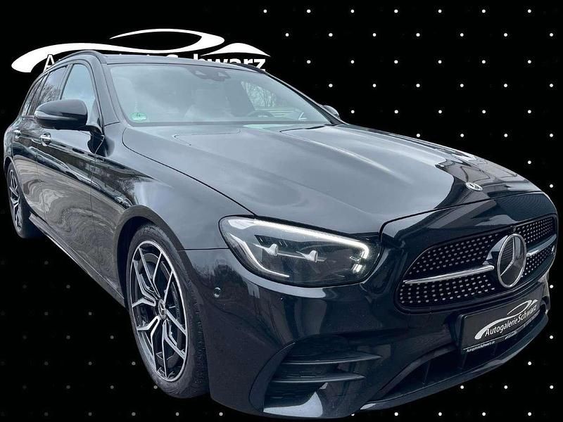 Gebraucht Mercedes E220 AMG 220 PS (161 kW) 2022 Amg obsidianschwarz metallic Kombi