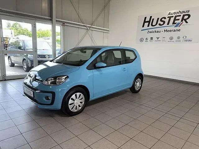 Gebraucht VW up! move up! 65 PS (47 kW) 2022 Teal blue 7367 Kleinwagen