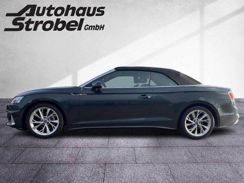 Gebraucht Audi A5 Cabriolet Design 204 PS (150 kW) 2021 Manhattangrau metallic (metallic) Cabrio