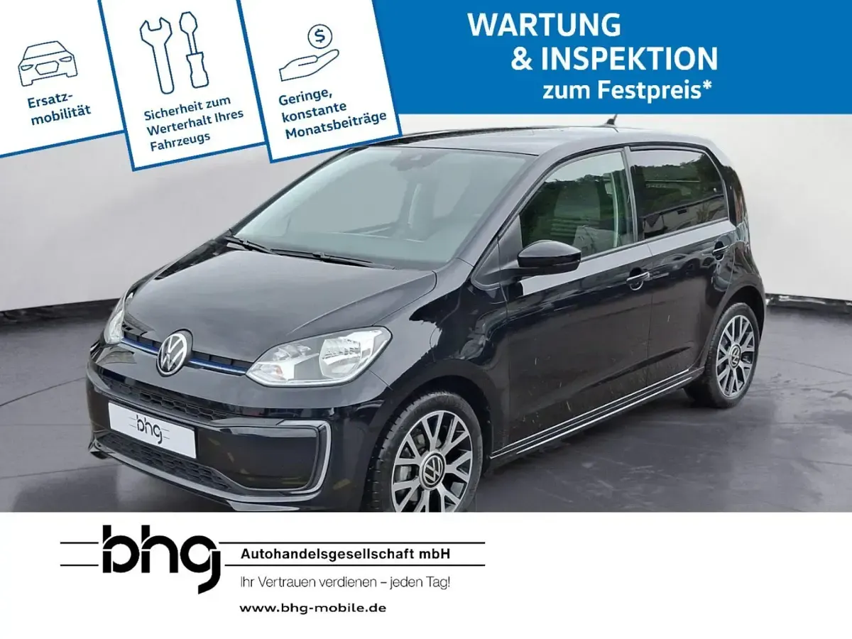 Gebraucht VW e-up! Style 61 kW (83 PS) 2022 Schwarz Kleinwagen
