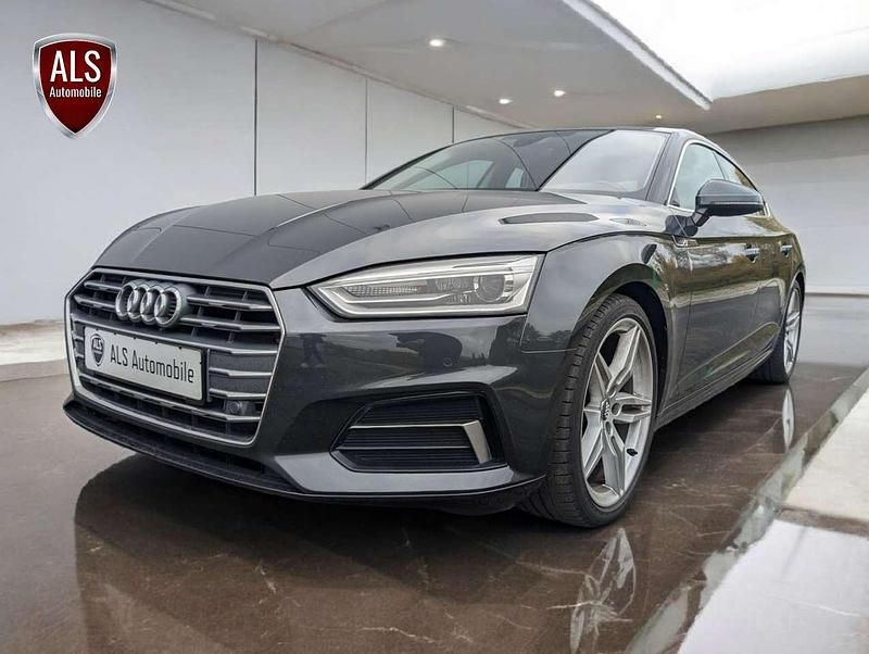 Manhattangrau metallic Gebraucht 2019 Audi A5 Sportback Sport Kleinwagen | 21.999 € (Fairer Preis) - Bild 1/4