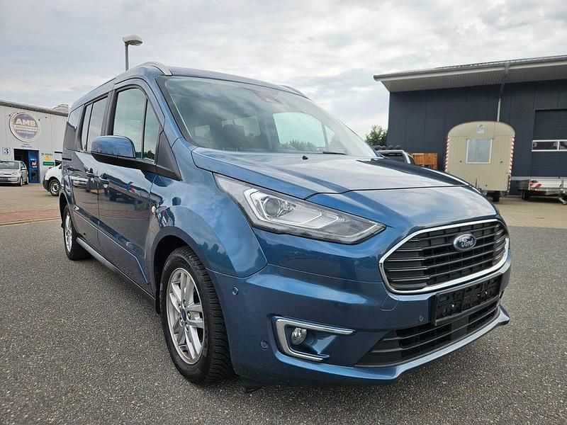 Blau Gebraucht 2019 Ford Grand Tourneo Connect Titanium Van / Kleinbus | 21.500 € (Fairer Preis) - Bild 1/4
