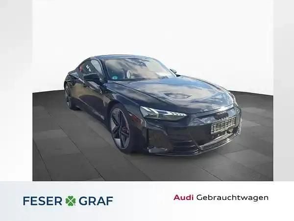 Mythosschwarz metallic Gebraucht 2022 Audi RS e-tron GT Ambiente Limousine | 69.990 € (Guter Preis) - Bild 1/4