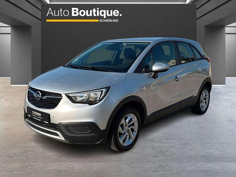 Argon silber/ice silver (m Gebraucht 2017 Opel Crossland X Basis SUV | 8.890 € (Fairer Preis) - Bild 1/4