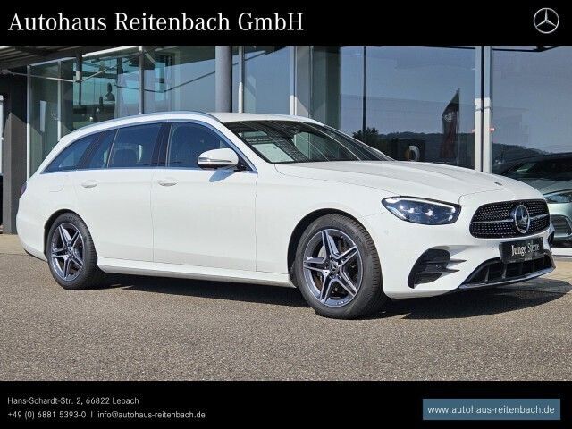 Gebraucht Mercedes E200 AMG 197 PS (144 kW) 2023 Unilack polarweiß Kombi