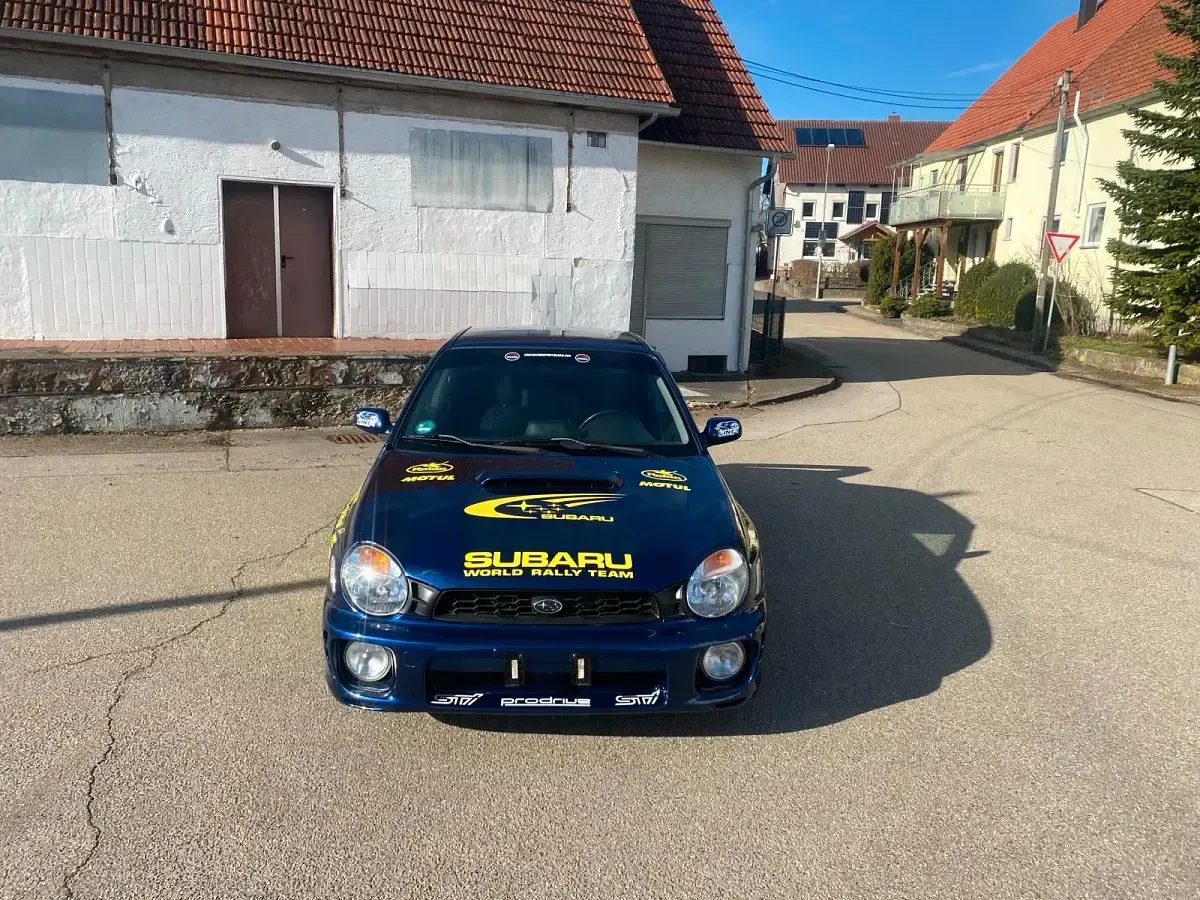 Gebraucht Subaru Impreza 283 PS (208 kW) 2000 Blau Limousine