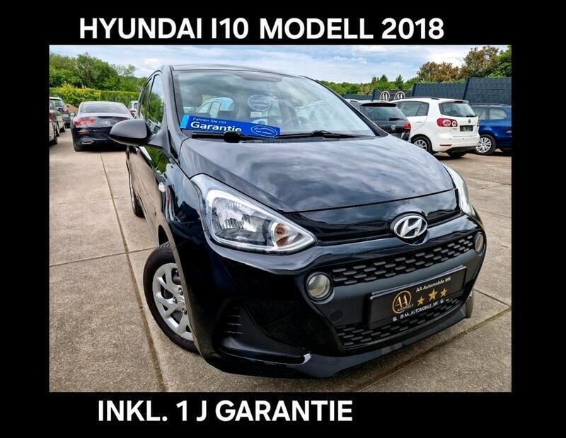 Schwarz Gebraucht 2018 Hyundai i10 Kleinwagen | 5.899 € (Guter Preis) - Bild 1/4
