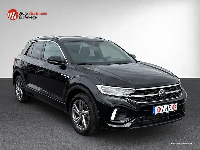 Gebraucht VW T-Roc R-line 150 PS (110 kW) 2023 Deep black perleffek (metallic) SUV