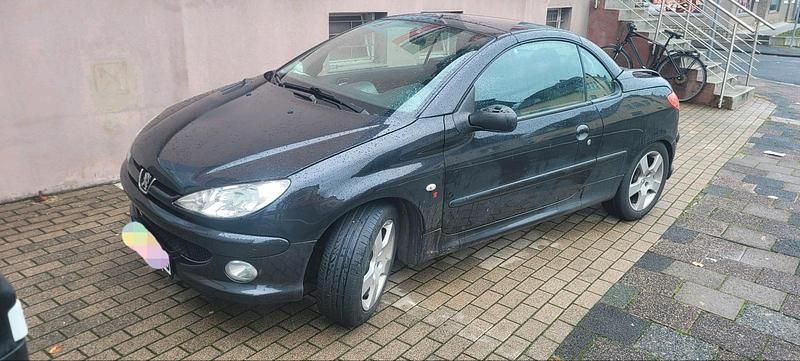Schwarz Gebraucht 2007 Peugeot 206 CC Cabrio | 800 € - Bild 1/4
