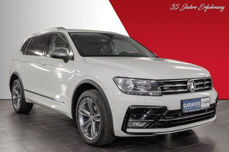 Gebraucht VW Tiguan Allspace Comfortline 150 PS (110 kW) 2021 Weiß SUV