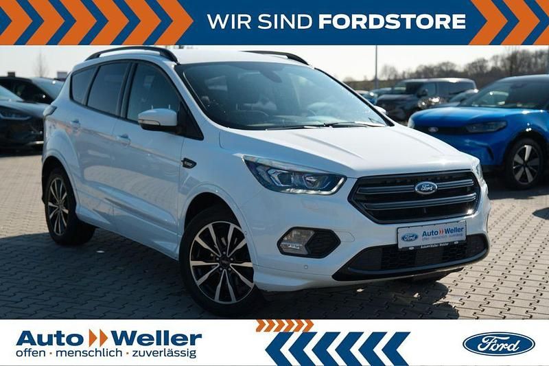Gebraucht Ford Kuga ST-Line 150 PS (110 kW) 2018 Weiß SUV