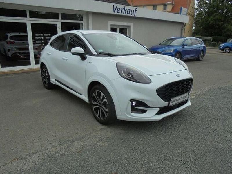 Frozen white Gebraucht 2022 Ford Puma ST-Line SUV | 19.500 € (Fairer Preis) - Bild 1/4