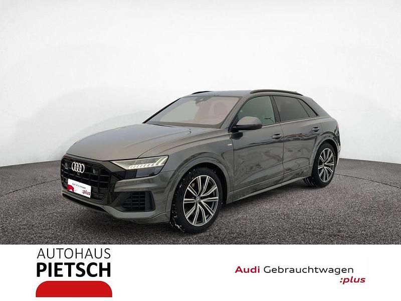 Samuraigrau metallic Gebraucht 2019 Audi Q8 Ambiente SUV | 52.780 € (Fairer Preis) - Bild 1/4